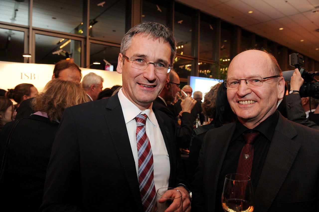 Foto: Fraktionsvorsitzende der SPD in Rheinland-Pfalz Hendrik Hering mit Kammerpräsident Gerold Reker