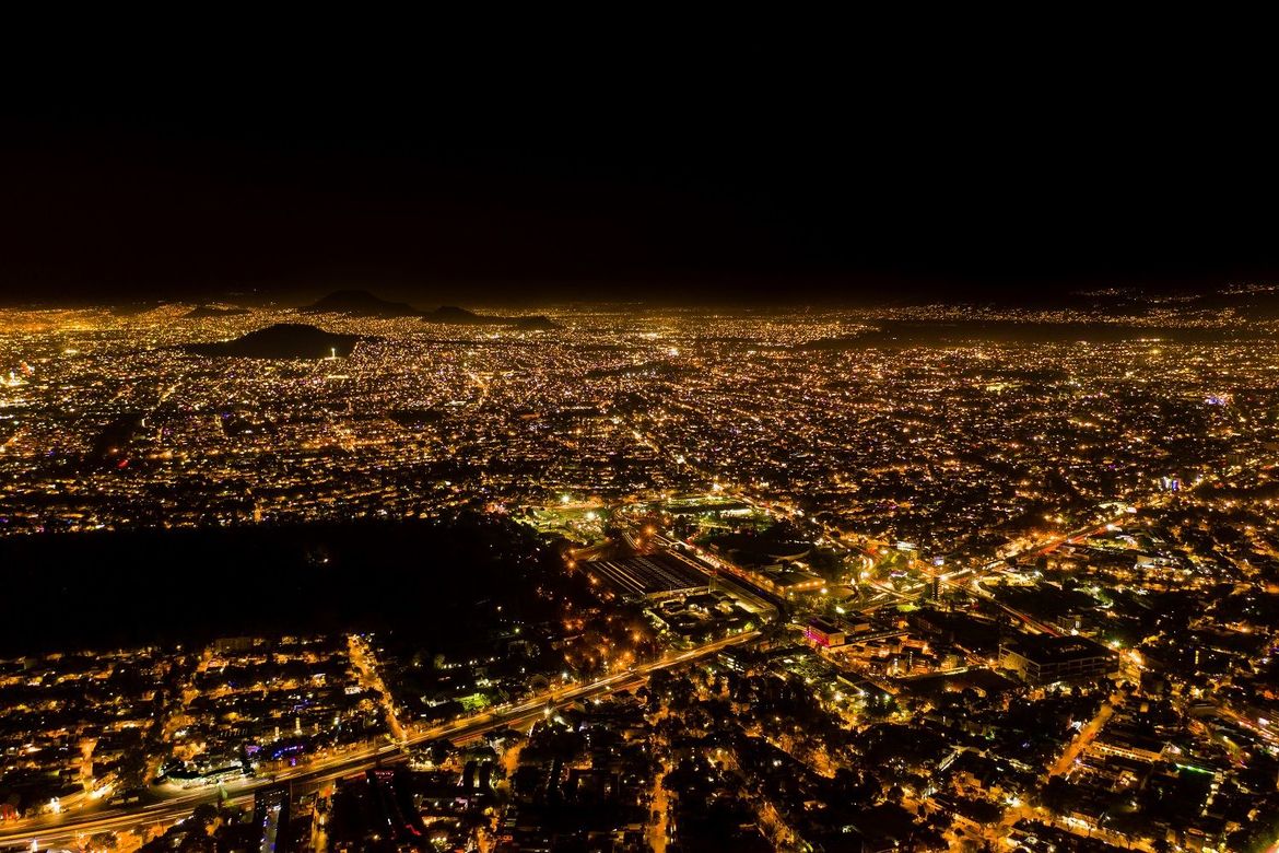 Luftbild Mexiko