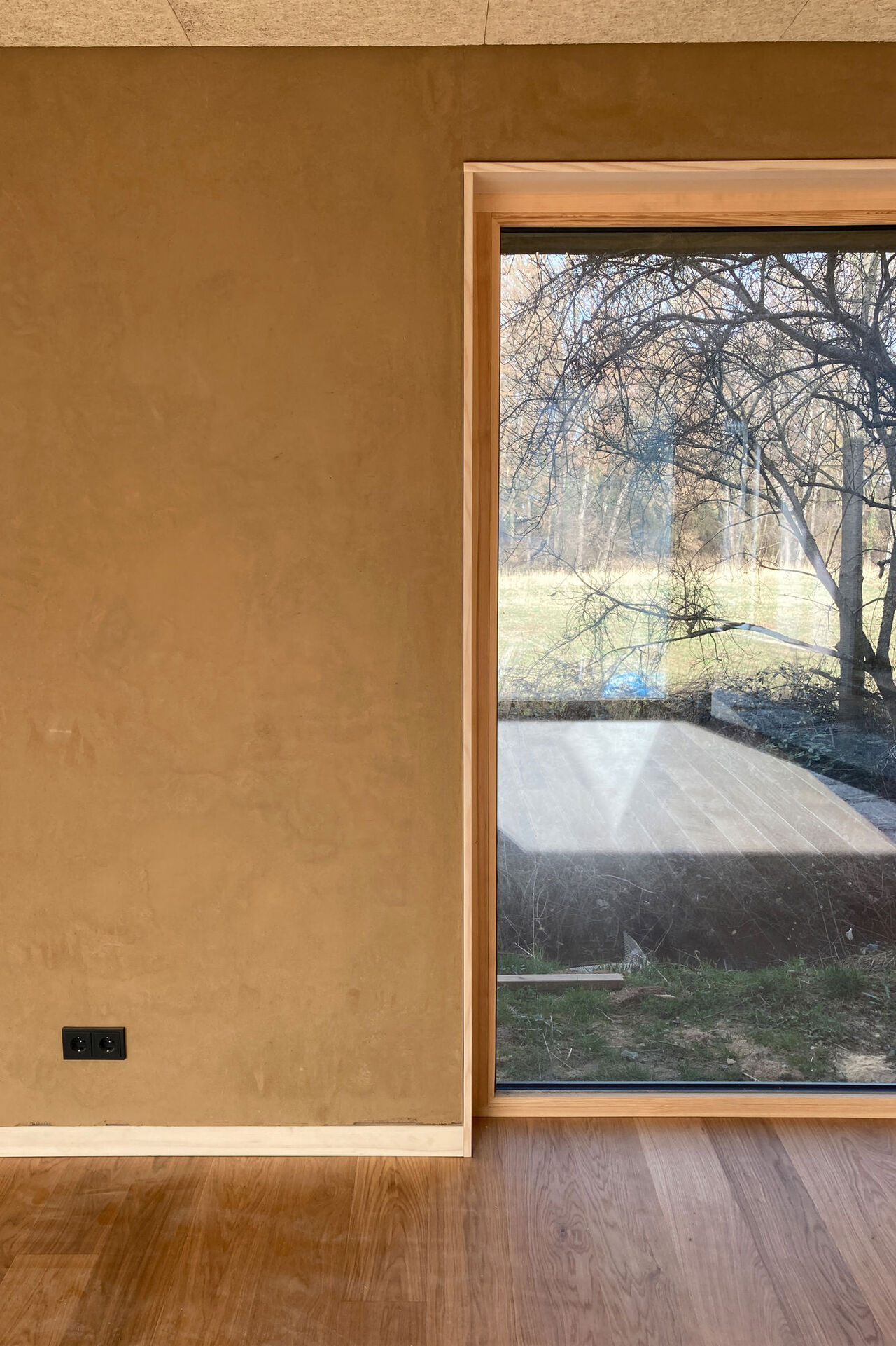 Foto: Cornelius Ziegler, burkhard | architekten, Landau - Deutschland Innenwand_Lehmbau_1