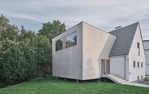 Holzbox - Außenperspektive Holzbox - Außenperspektive