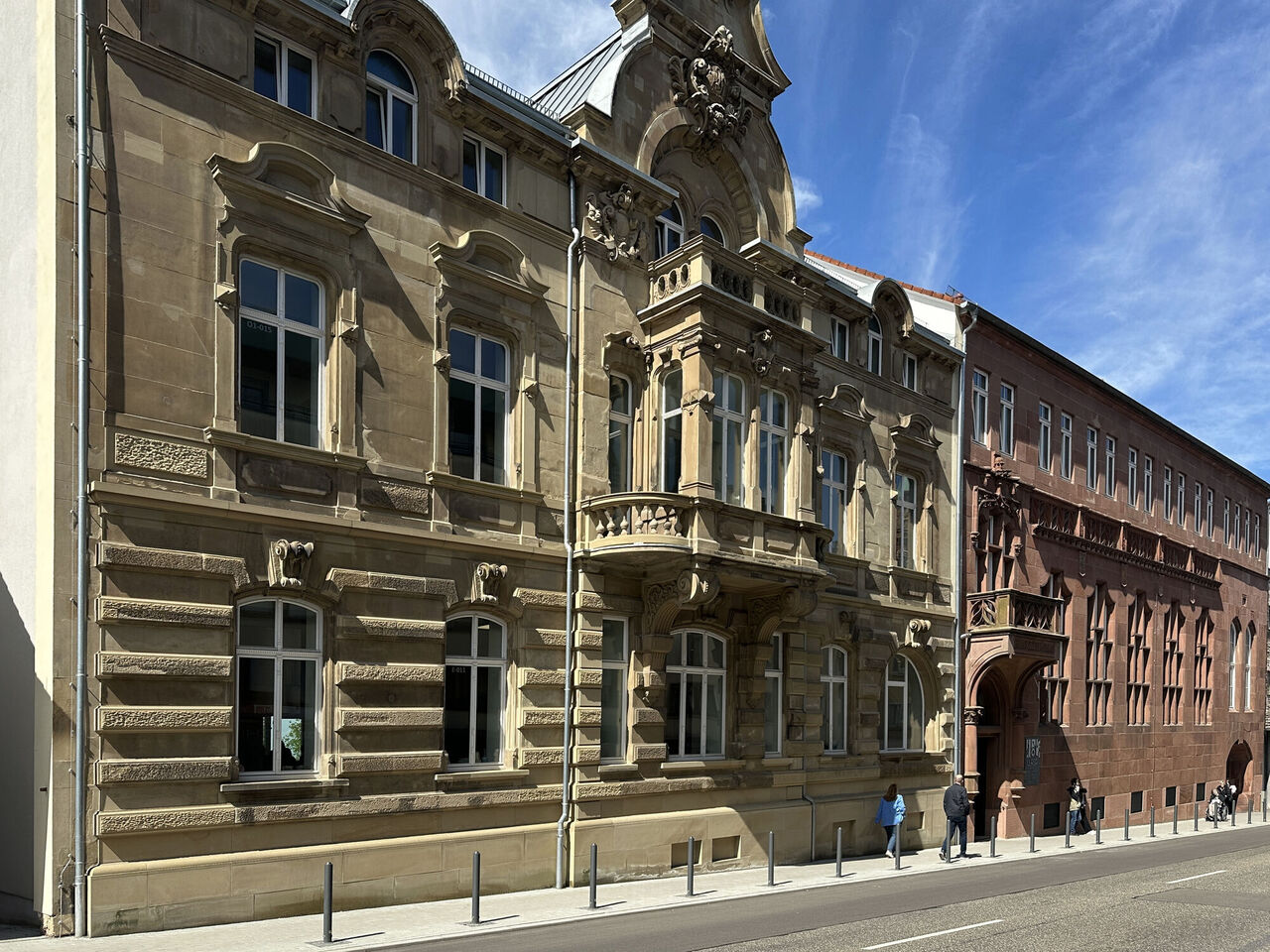 Denkmalgeschützte Fassade