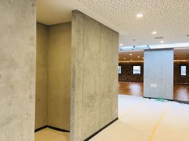Foyer mit Saal im Hintergrund Bautenstand 25.01.2020