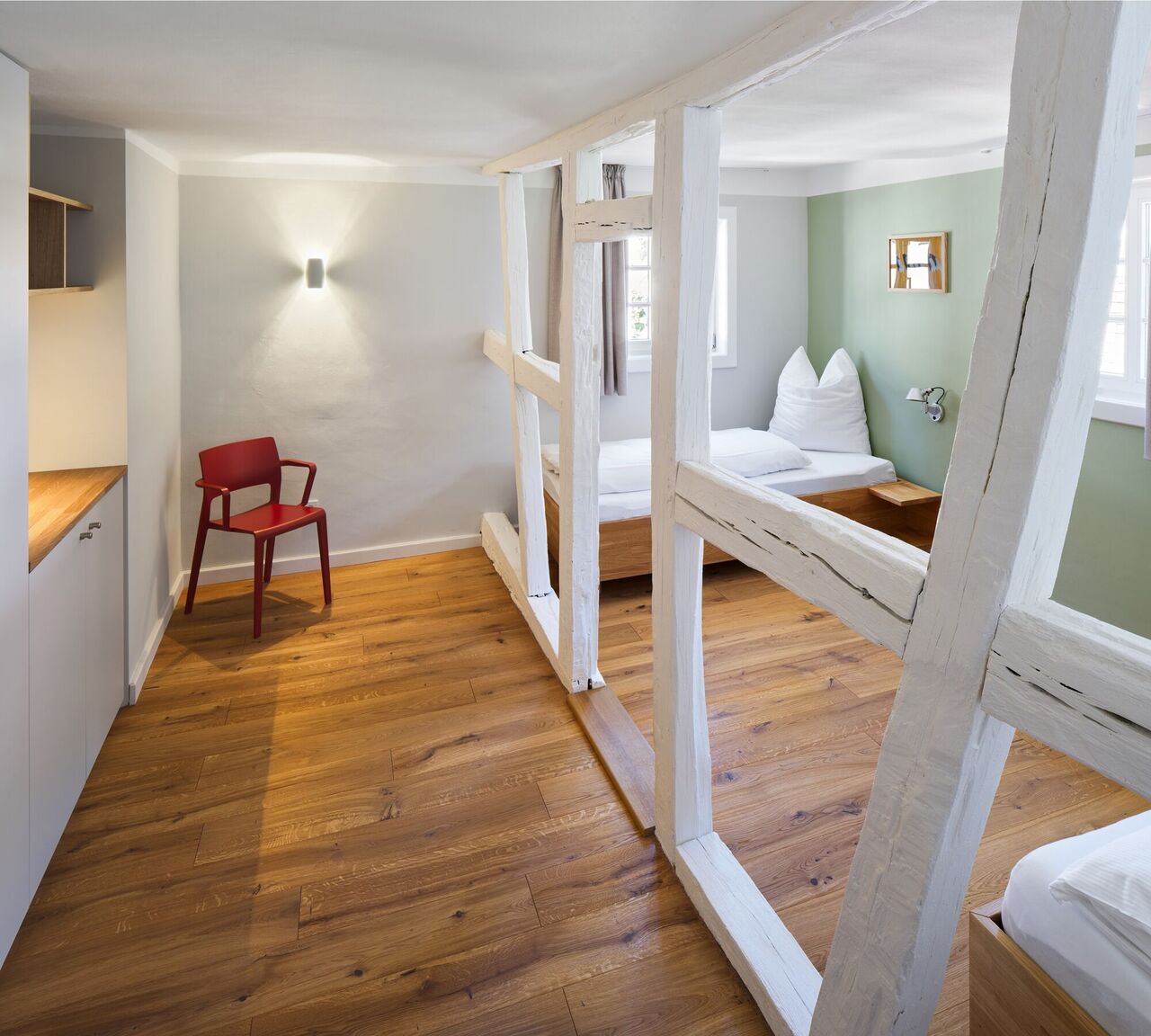 Schalfbereich Wohnung 1 Obergeschoss