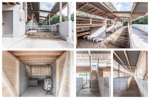 Foto: Max und Jakob Giese, Gehlert Neubau Schweinestall - Innen-/Aussenräume