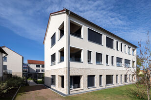 Foto: Nikolay Kazakov, niko design, Karlsruhe Außenansicht mit Innenhof