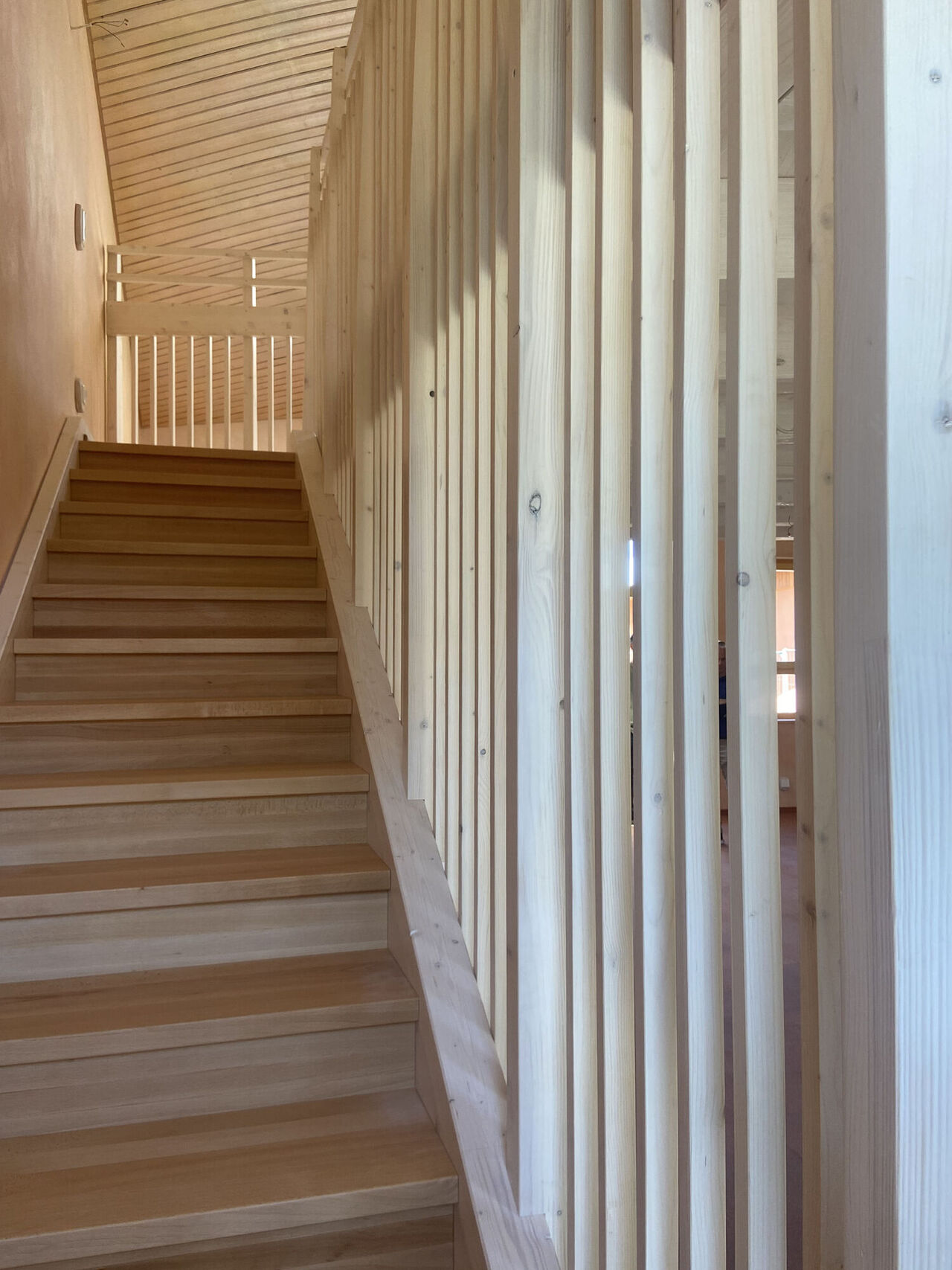 Treppe zur Empore