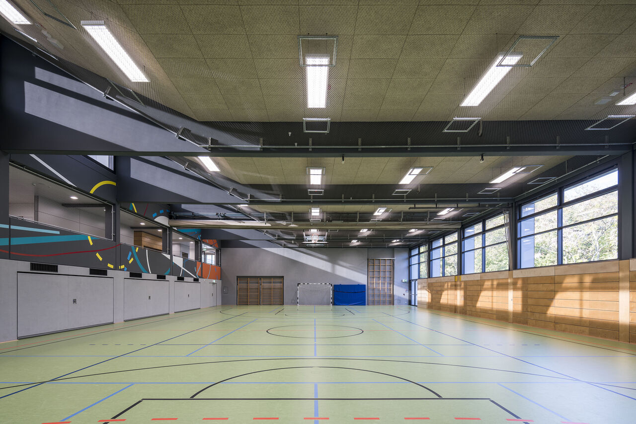 Innenansicht Turnhalle