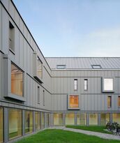 Foto: Eibe Sönnecken, Eibe Fotografie, Darmstadt Fassade Innenhof