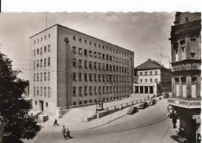 Hauptpost Pirmasens 1928 Bauhauselemente