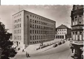 Foto: . ., Stadt Pirmasens, Pirmasens Hauptpost Pirmasens 1928 Bauhauselemente
