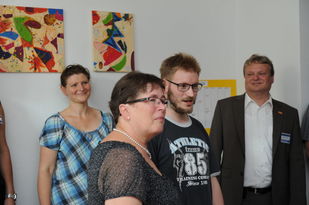 Foto: Besuch beim Wohnprojekt IGLU in den Hohenzollernhöfen 