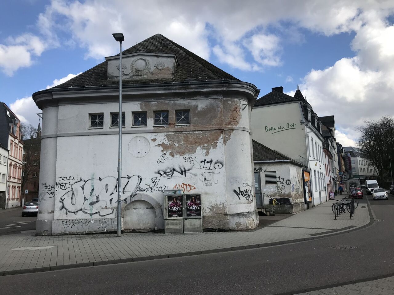 Bestand vor Umbau Ansicht Pferdemarkt