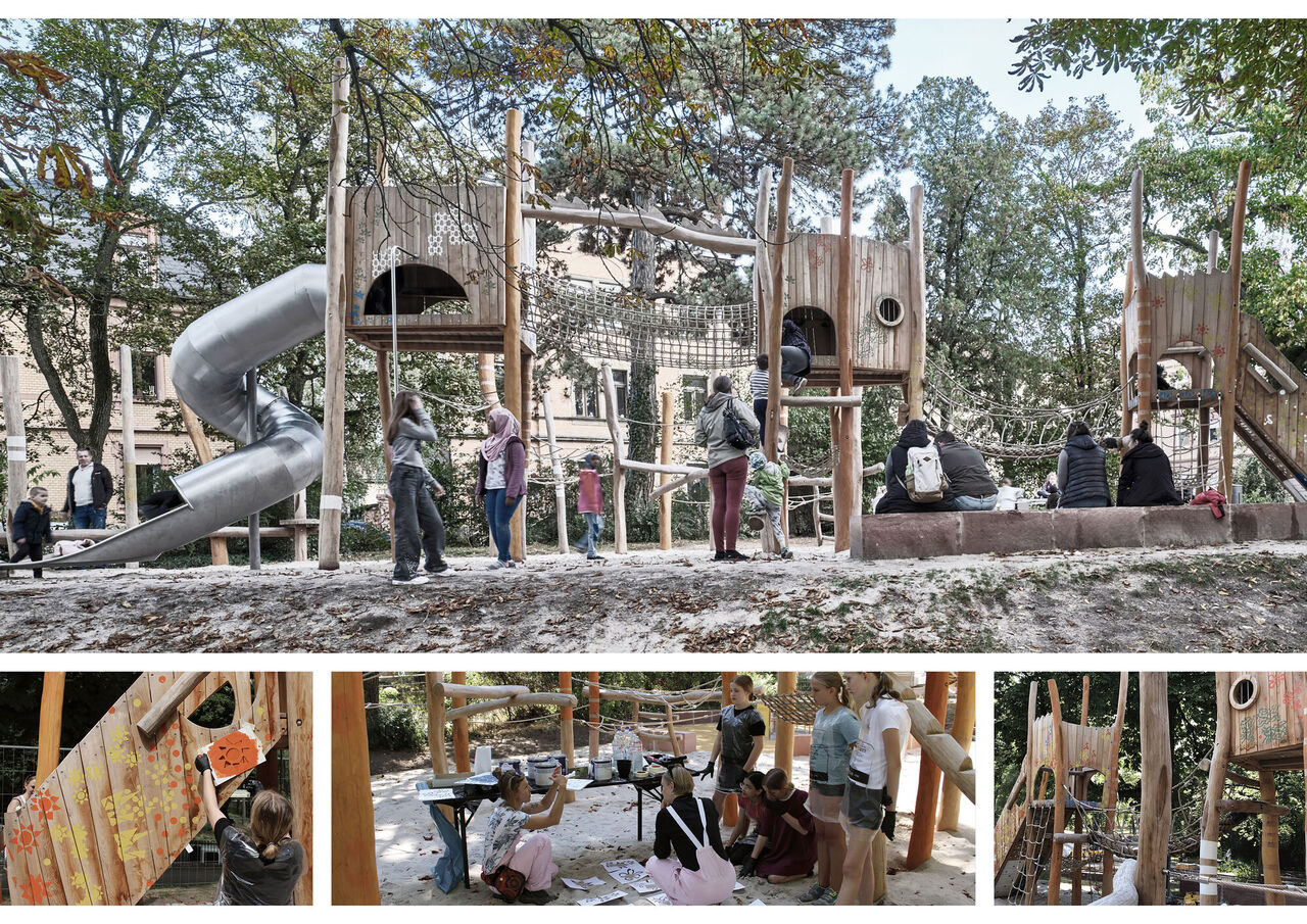 Kinderspiel und Beteiligung mit Kindern im Ostpark