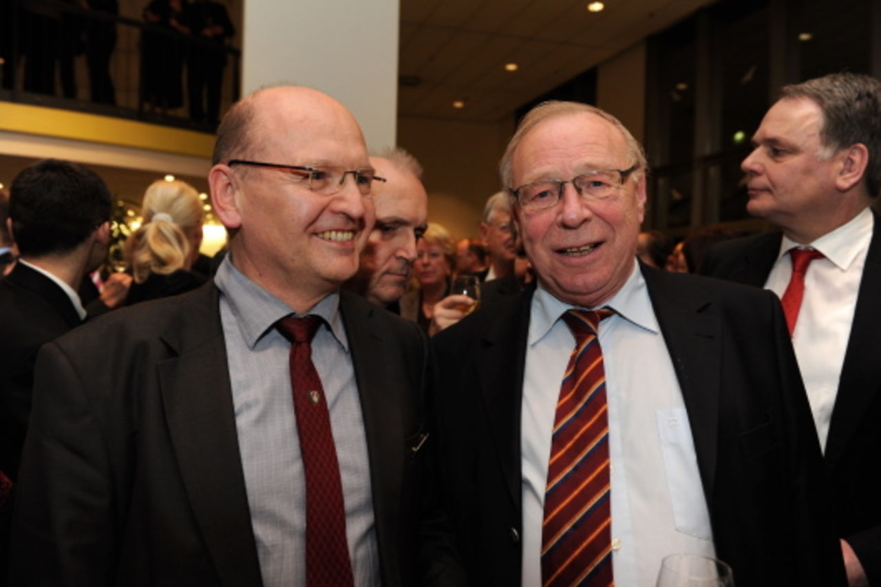 Foto: Vizepräsident Ernst Eichler und Artur Bauckhage