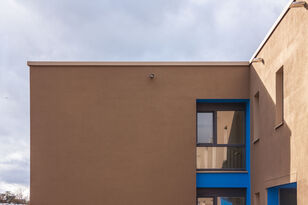 Foto: Jonas Klingenschmitt, SCHOYERER aRCHITETKEN_SYRA, Mainz Fassade Innenhof