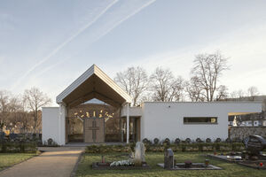 Aussegnungshalle, Friedhof am Ahrtor in Ahrweiler 