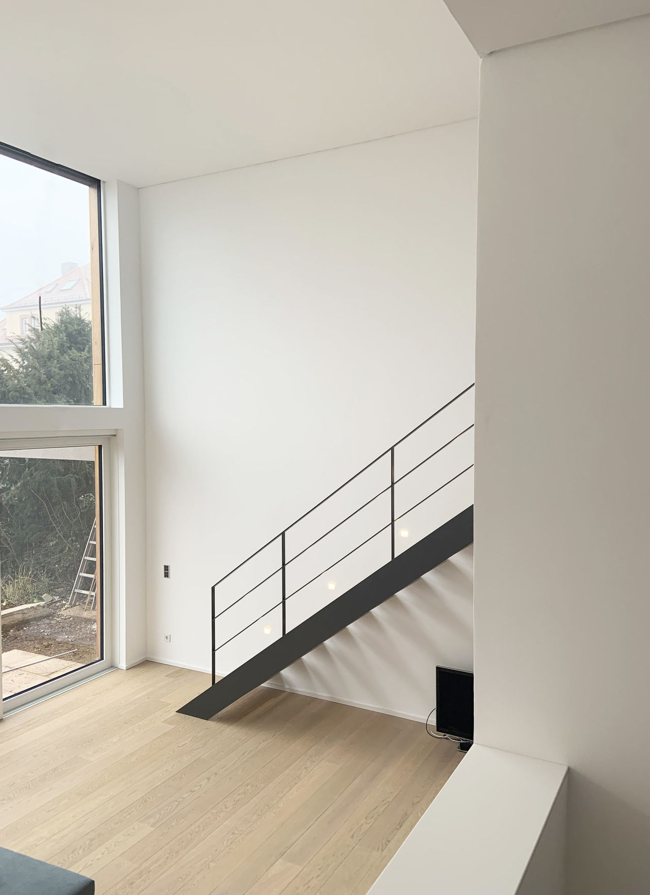 Treppenaufgang Wohnbereich/Galerie