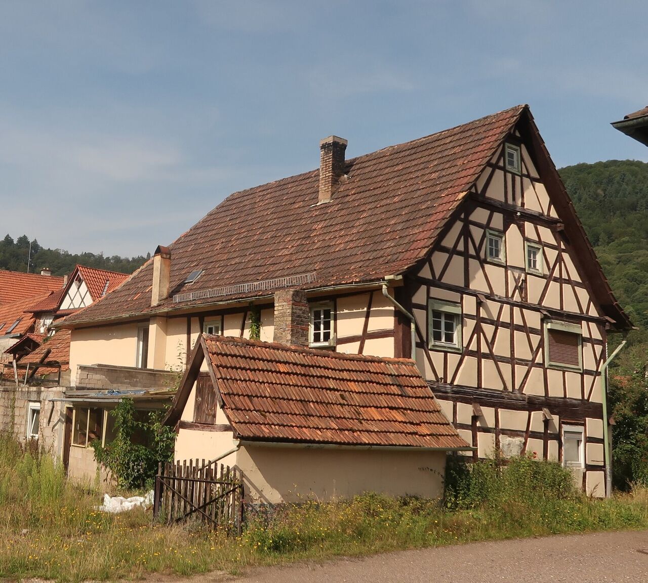 Südostansicht vor der Sanierung