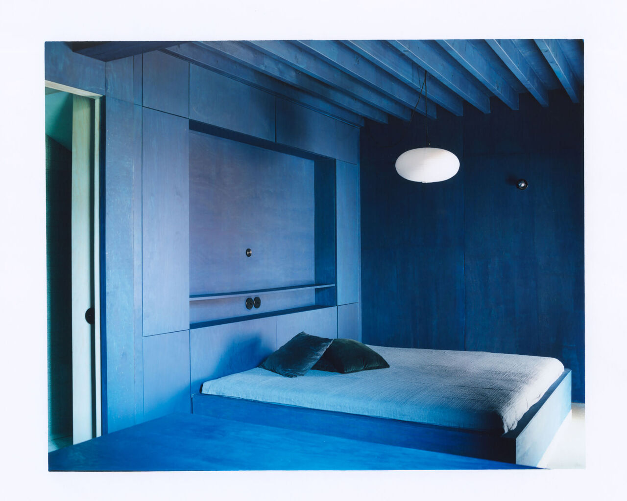 Das blaue Schlafzimmer