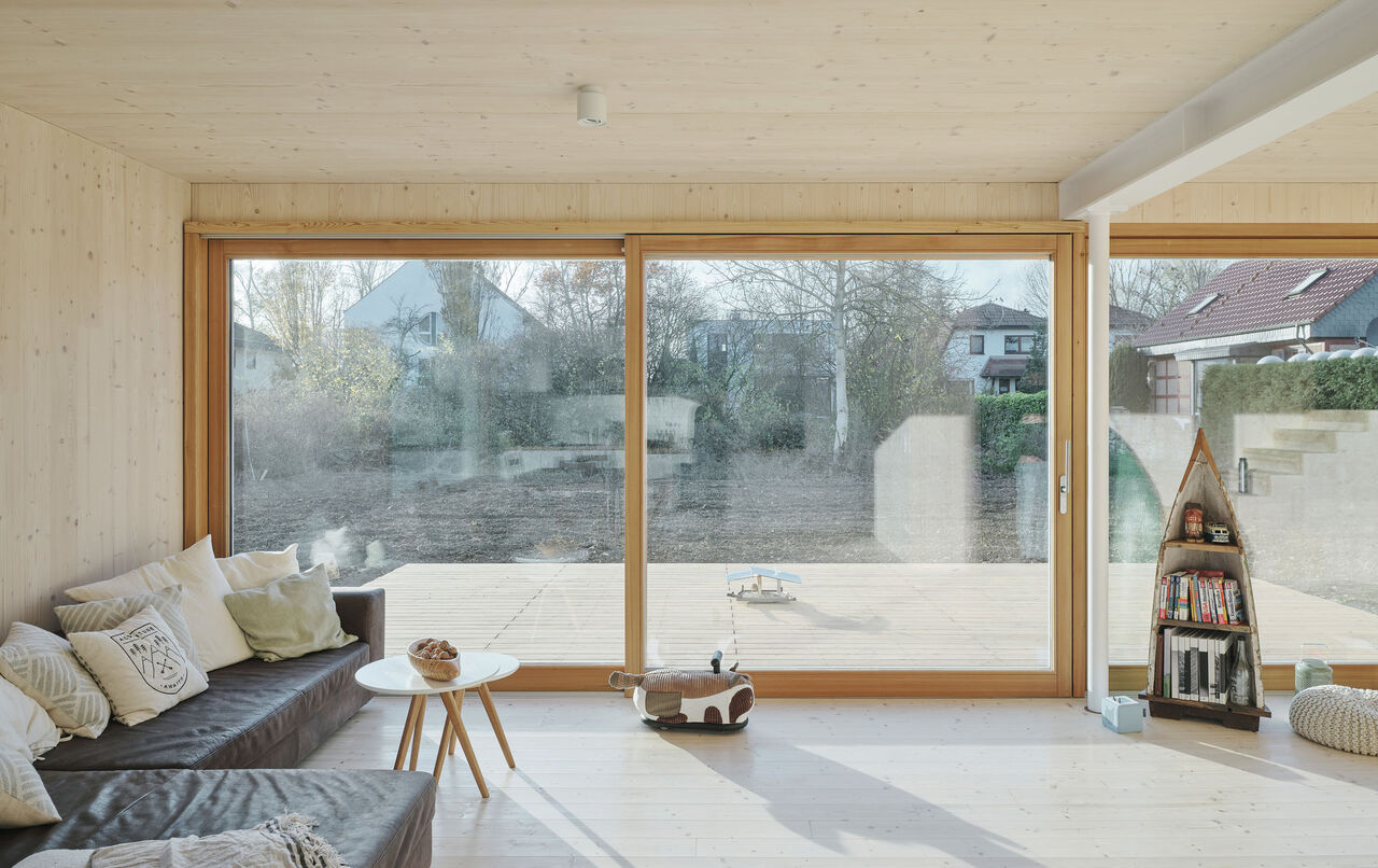 Foto: David Schreyer, Architekturbild & Freie Arbeiten, A-Wörgl - Österreich TNY55 Ausblick Garten