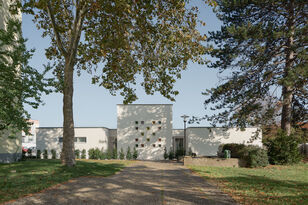 Foto: Daniel Vieser, Daniel Vieser. Architekturfotografie, Hildesheim Hospiz Bad Dürkheim_Fassade_2