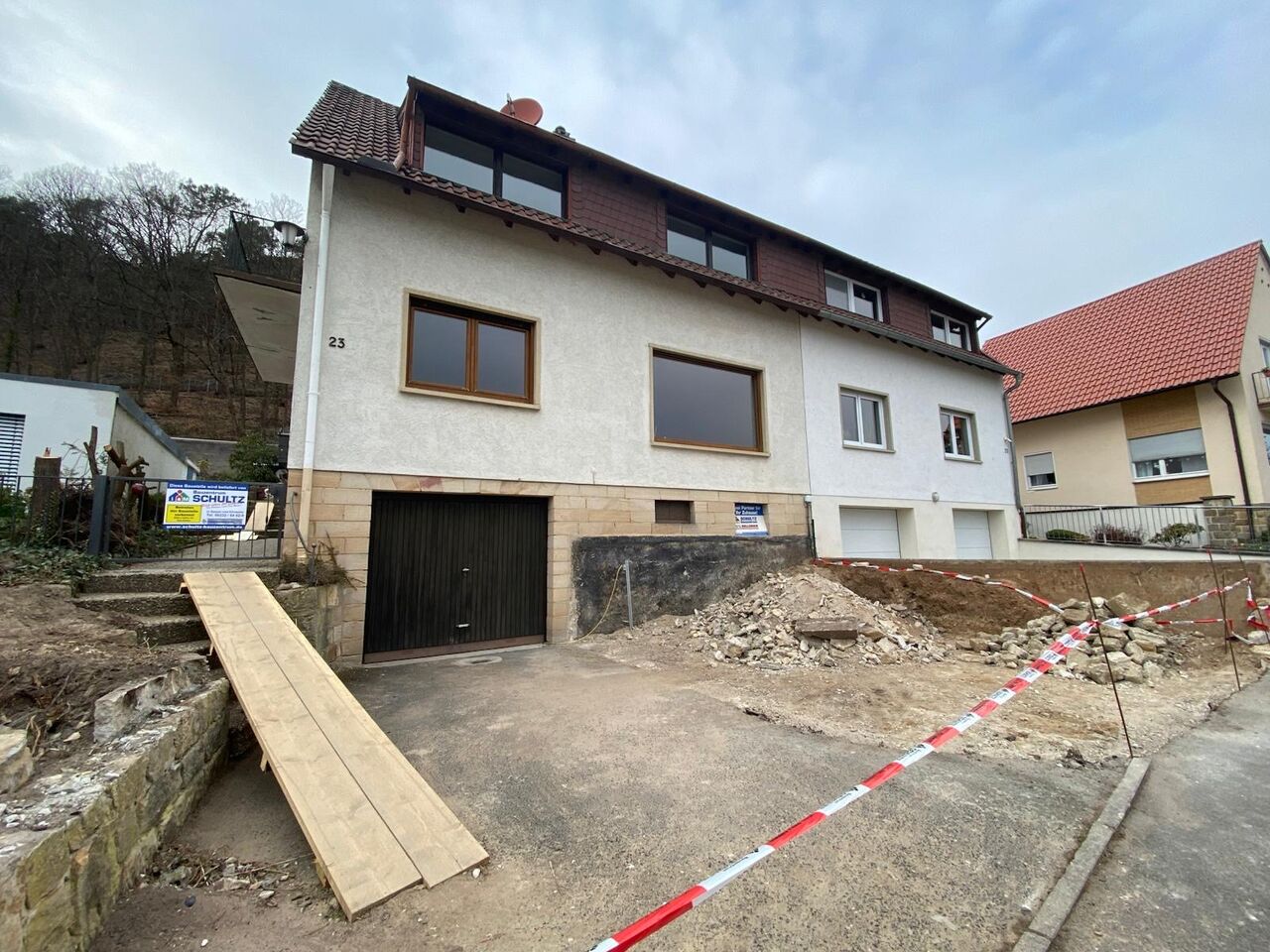 Baustellenstart