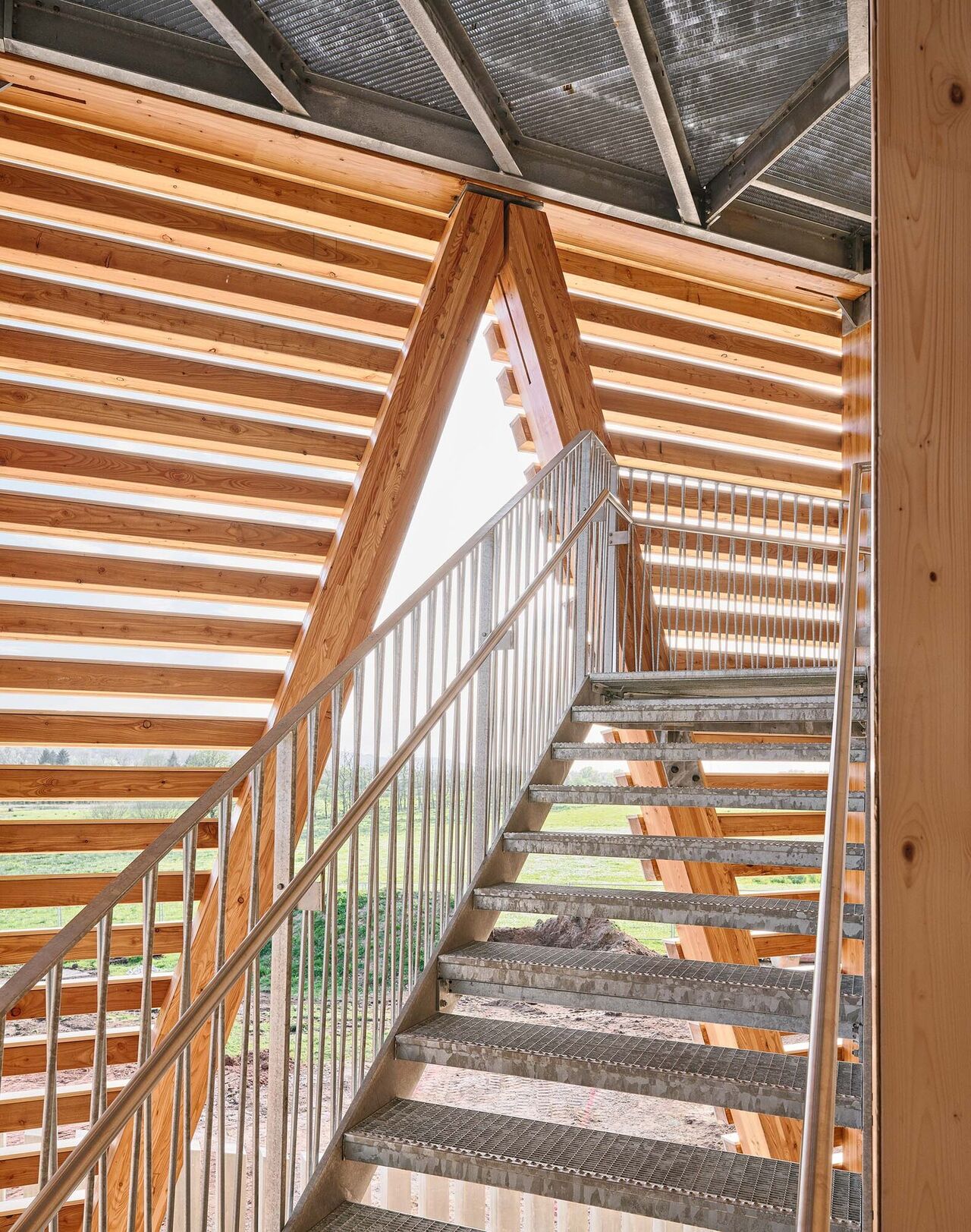 Kranichwoog Eingangsbereich Treppe