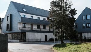 Blick in Richtung Hof Blick in Richtung Hof