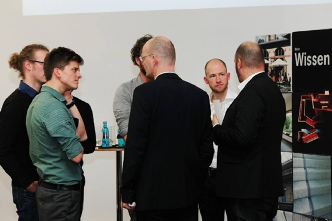 Gesprächsrunde mit den Preisträgern zum Pfaffgeläde sowie Michael Burghaus und Peter Spitzley
