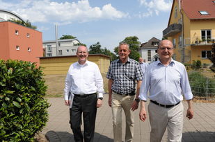 Forto: Drei Architekten auf dem Weg durchs Liebenauer Feld