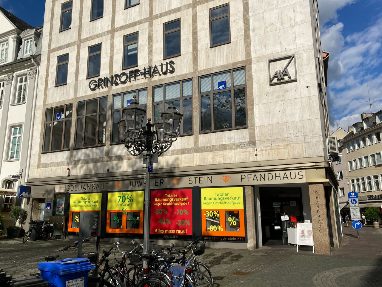 Foto: Jakob Lilienthal, Mainz - Deutschland Schaufenster vorher