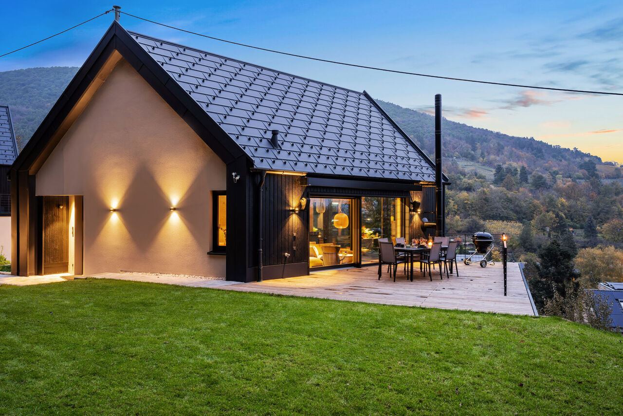 Obere Terrasse / Südwest-Ansicht