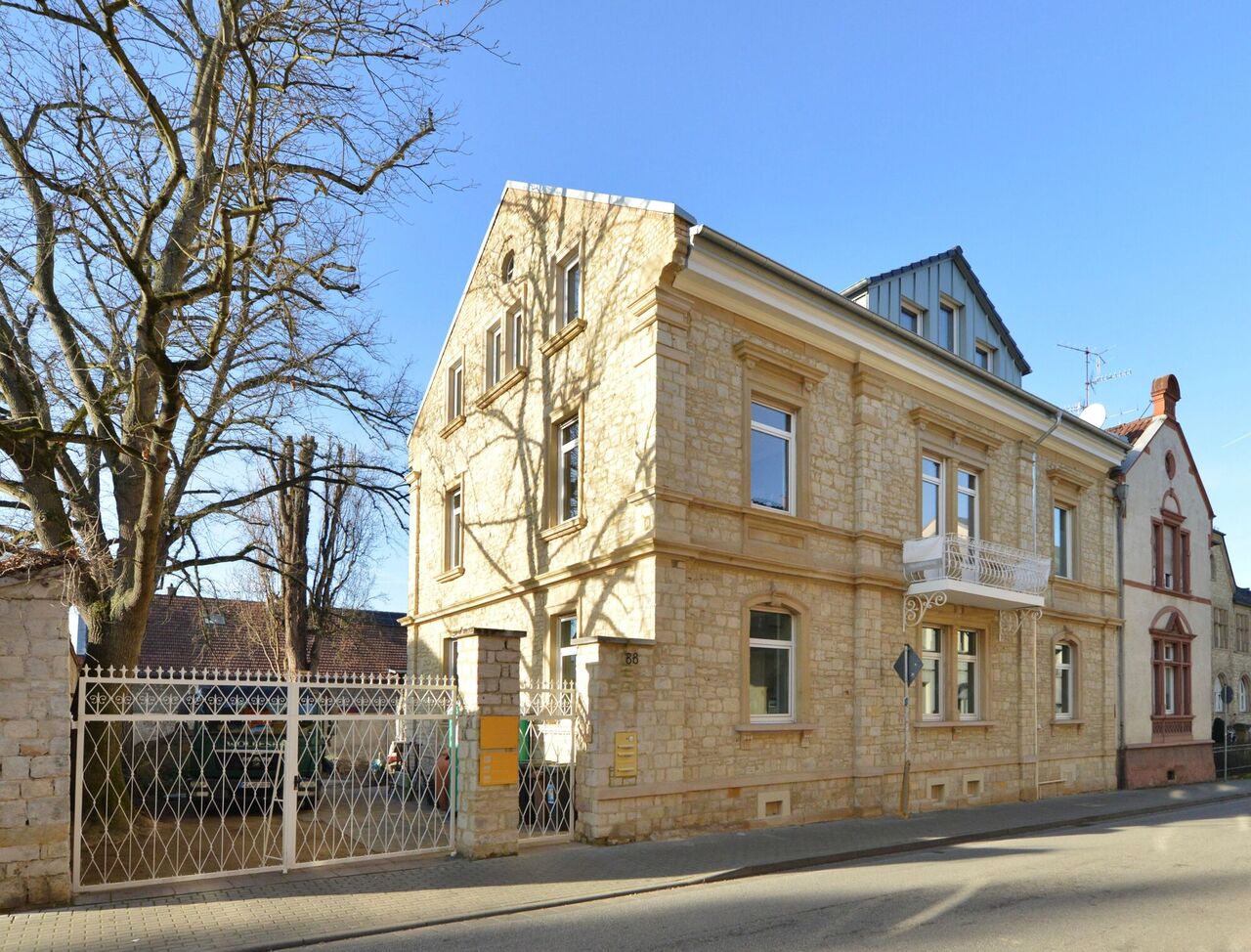 Ansicht Ecke Bahnhofstraße/ Am Mühlborn