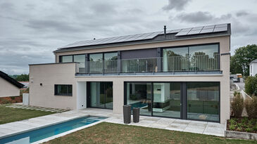Foto: Gunther Schweigert, Gunther Schweigert Dipl. Ing. Architekt, Kaiserslautern Gartenansicht