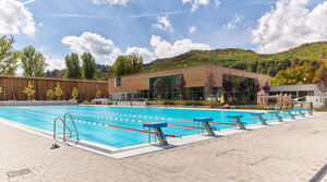 Außenansicht Hallenbad Außenansicht Hallenbad