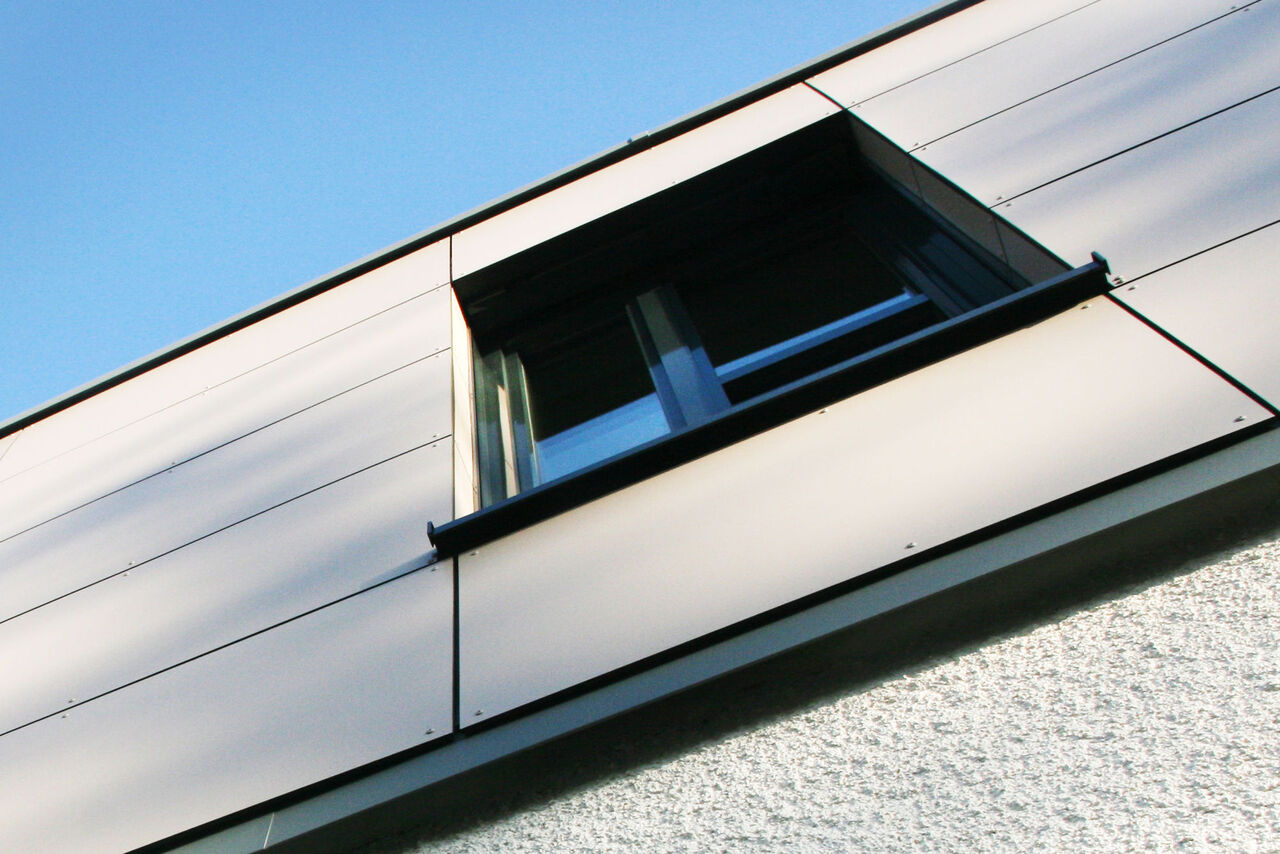 Foto: Anne-Christin Gerharz, Von Canal architektur | generalplanung GmbH, Koblenz - Deutschland Fassadendetail Aufstockung