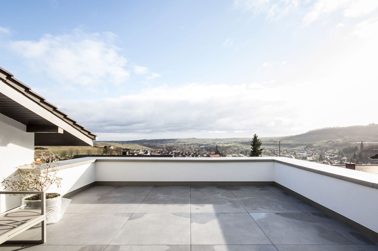 Foto: Cornelius Ziegler, burkhard|architekten, Landau - Deutschland Dachterrasse