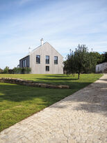 Blick Richtung Ferienhaus Kohnshof