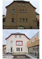 Foto: Thomas Horn, a+b architektur plus brandschutz, Osthofen Vorher-Nachher Pfarrhaus