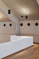 Foto: Lennart Wiedemuth, fotografie für architektur + interieur, Mainz Blick aus der Empore