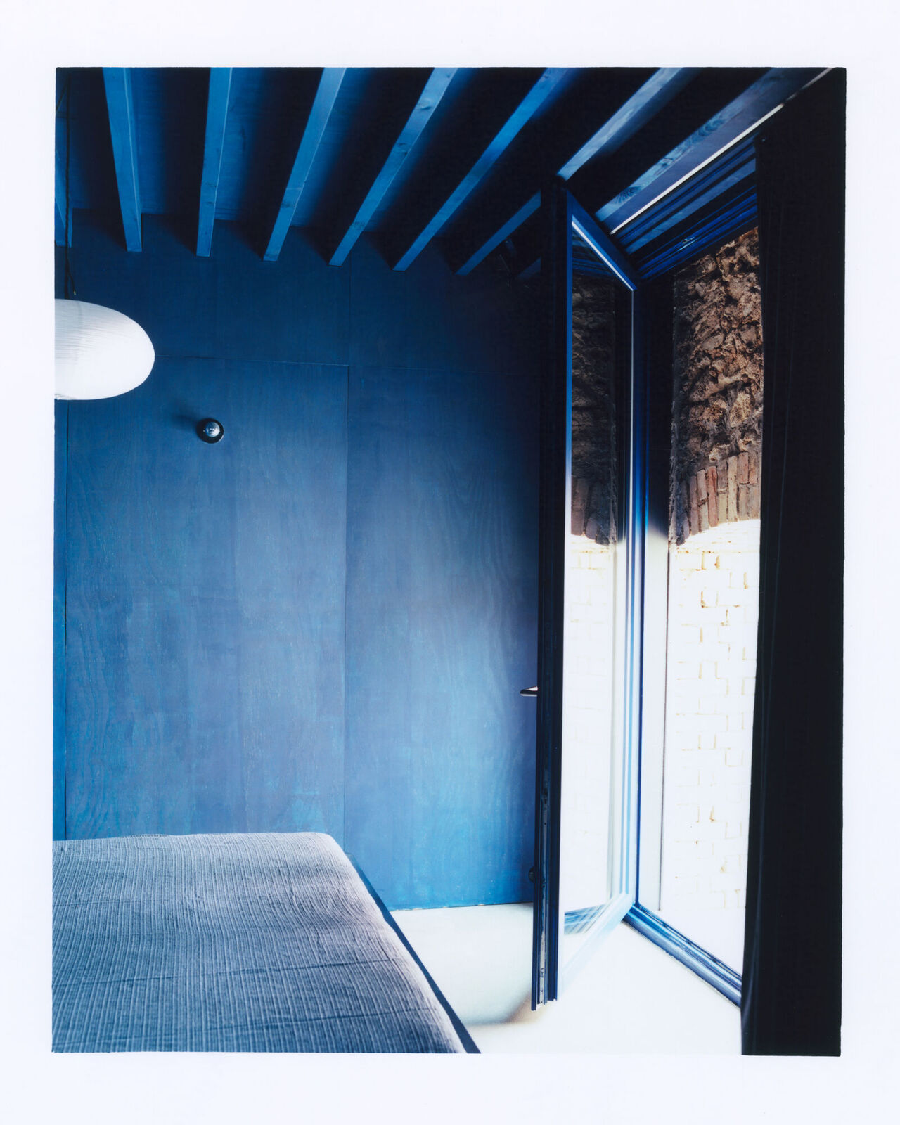 Das blaue Schlafzimmer