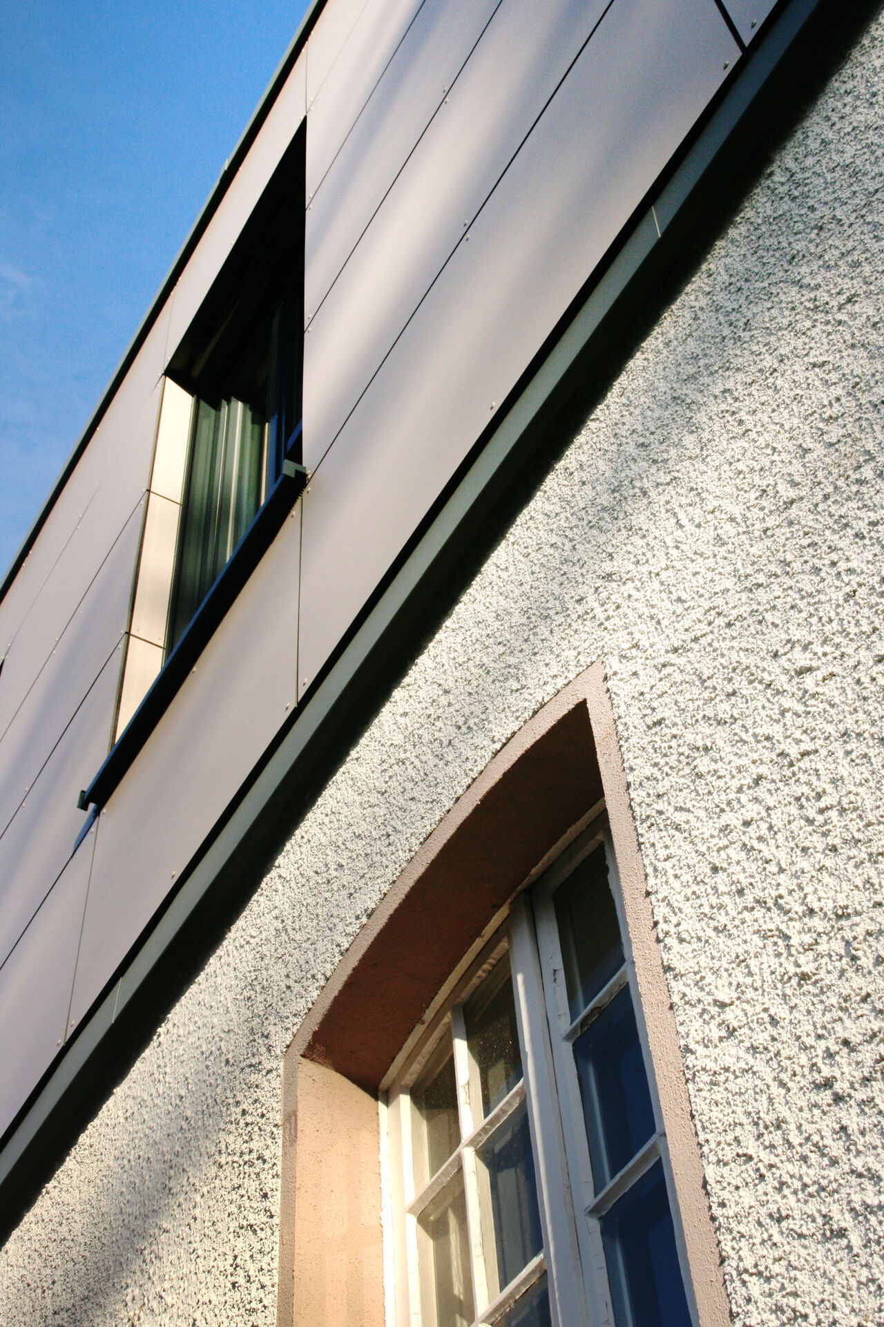 Foto: Anne-Christin Gerharz, Von Canal architektur | generalplanung GmbH, Koblenz - Deutschland Fassadendetail Aufstockung