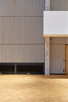 Foto: Lennart Wiedemuth, fotografie für architektur + interieur, Mainz Detailausschnitt- Wandbekleidung