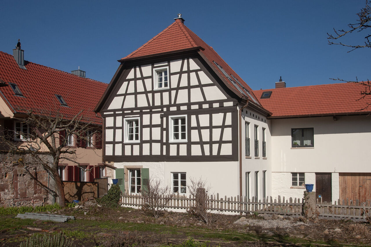 Foto: Jens Huck, Klingenmünster - Deutschland Ansicht Hof