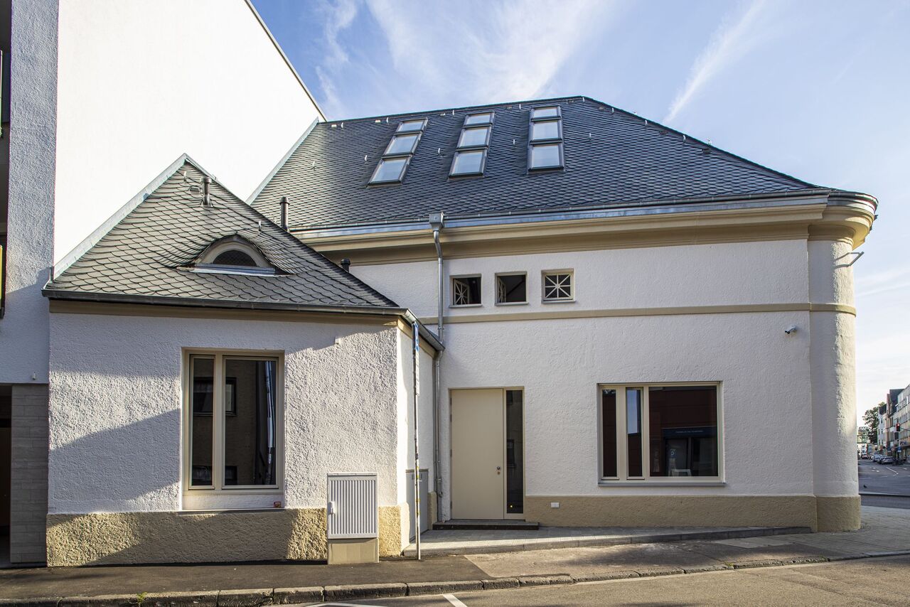 Trafohaus Bestand nach Umbau Ansicht Kutzbachstraße