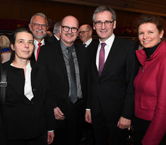 Hendrik Hering, Präsident des Rheinland-Pfälzischen Landtags mit Vertretern der Architektenkammer Rheinland-Pfalz