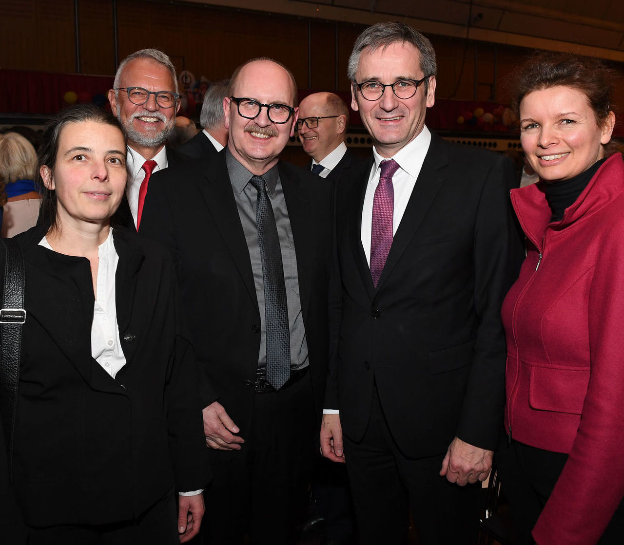 Hendrik Hering, Präsident des Rheinland-Pfälzischen Landtags mit Vertretern der Architektenkammer Rheinland-Pfalz