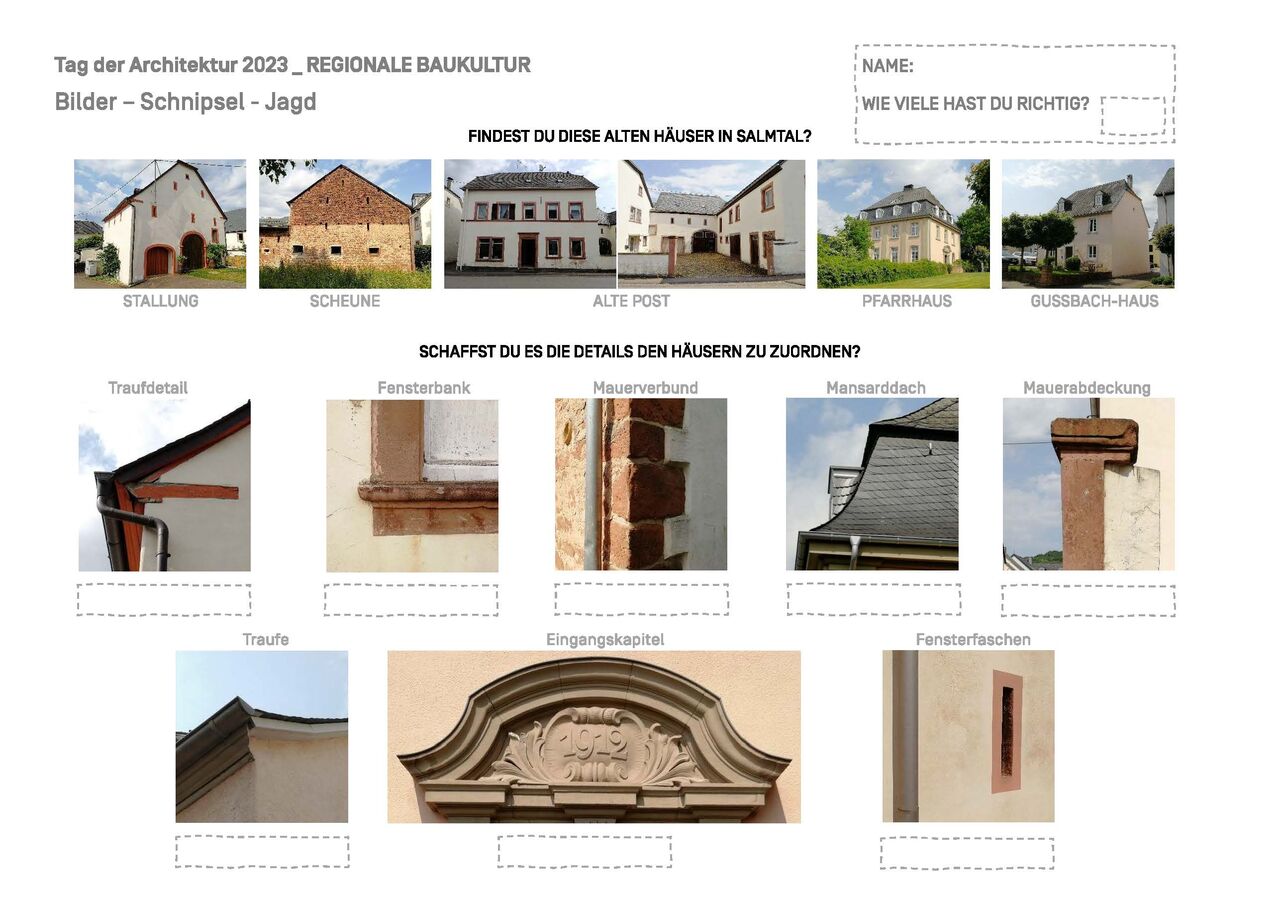 Baukulturelle Bildung beim Tag der Architektur in Rheinland-Pfalz