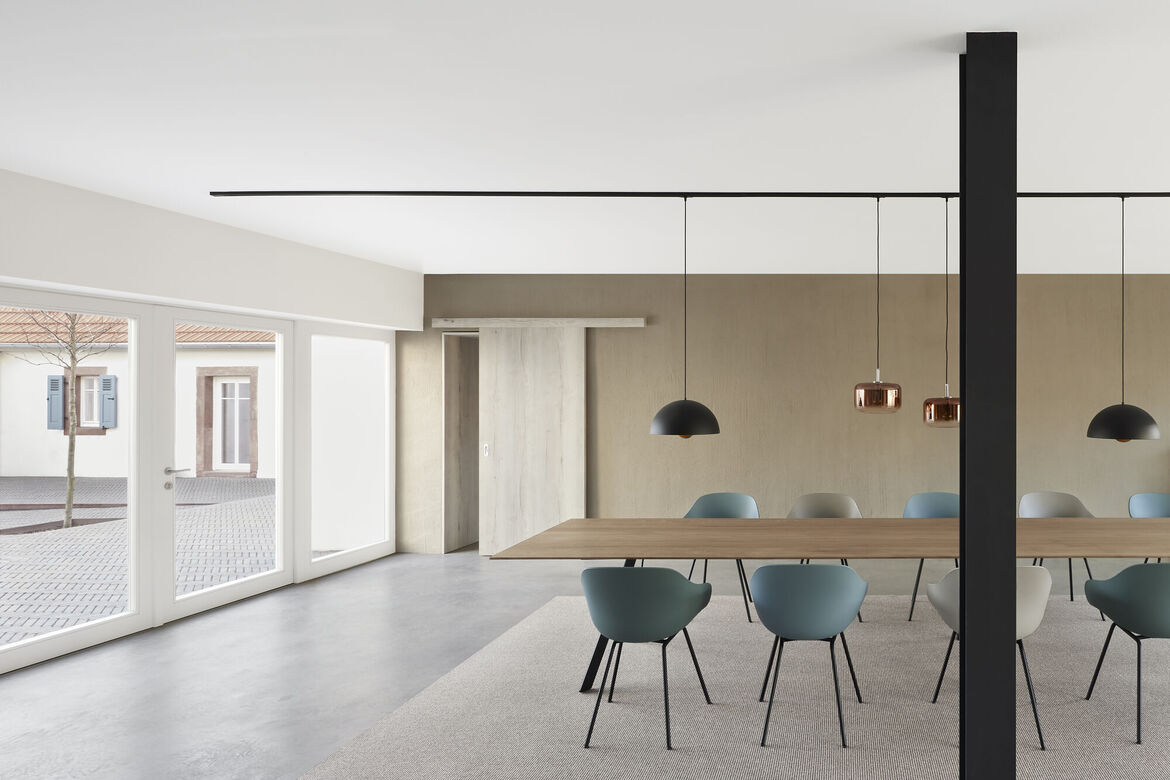 Blick in den Salon