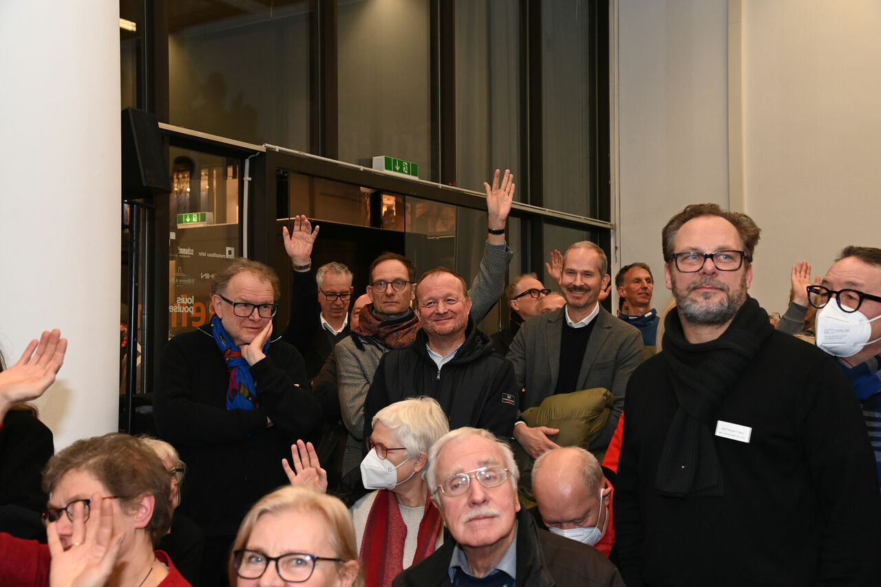 Diskussionsrunde im Zentrum Baukultur zur Oberbürgermeisterwahl in Mainz